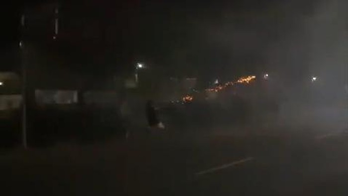 Viral perang petasan di Bojonegoro