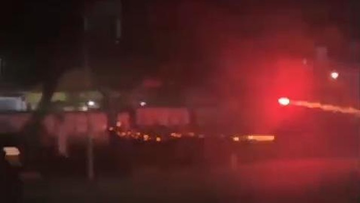 Viral perang petasan di Bojonegoro