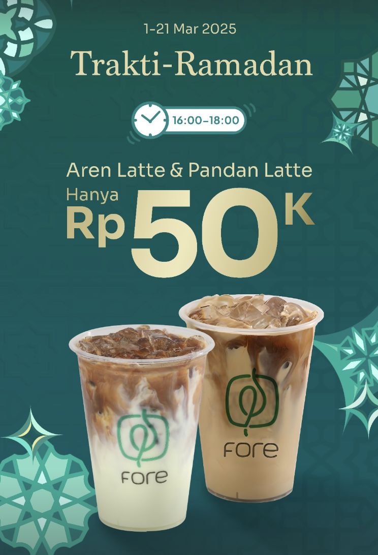 7 Kedai Kopi Populer Ini Punya Promo Hemat Saat Ramadan