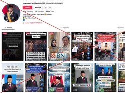 Ramai Akun Penipuan Prabowo Berbagi Berkah, TikTok Bertindak