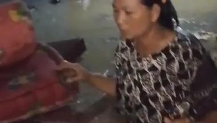 Banjir bandang di Bojonegoro.