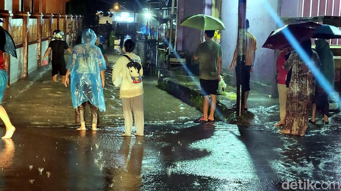 Banjir di Sukabumi, Kamis (6/3/2025).