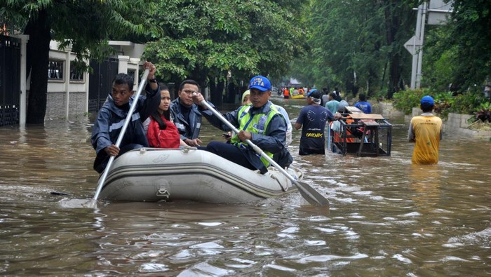 Ilustrasi banjir