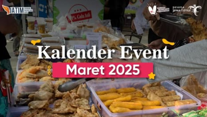 Kalender Event Jatim Maret 2025.