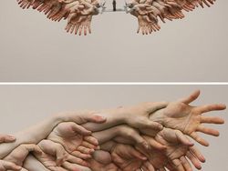 Kreasi Seni Menyeramkan Tapi Keren, Bikinan Tangan Mereka Sendiri