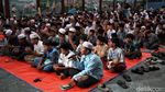 Momen Siswa SD Isi Ramadan dengan Salat Dhuha