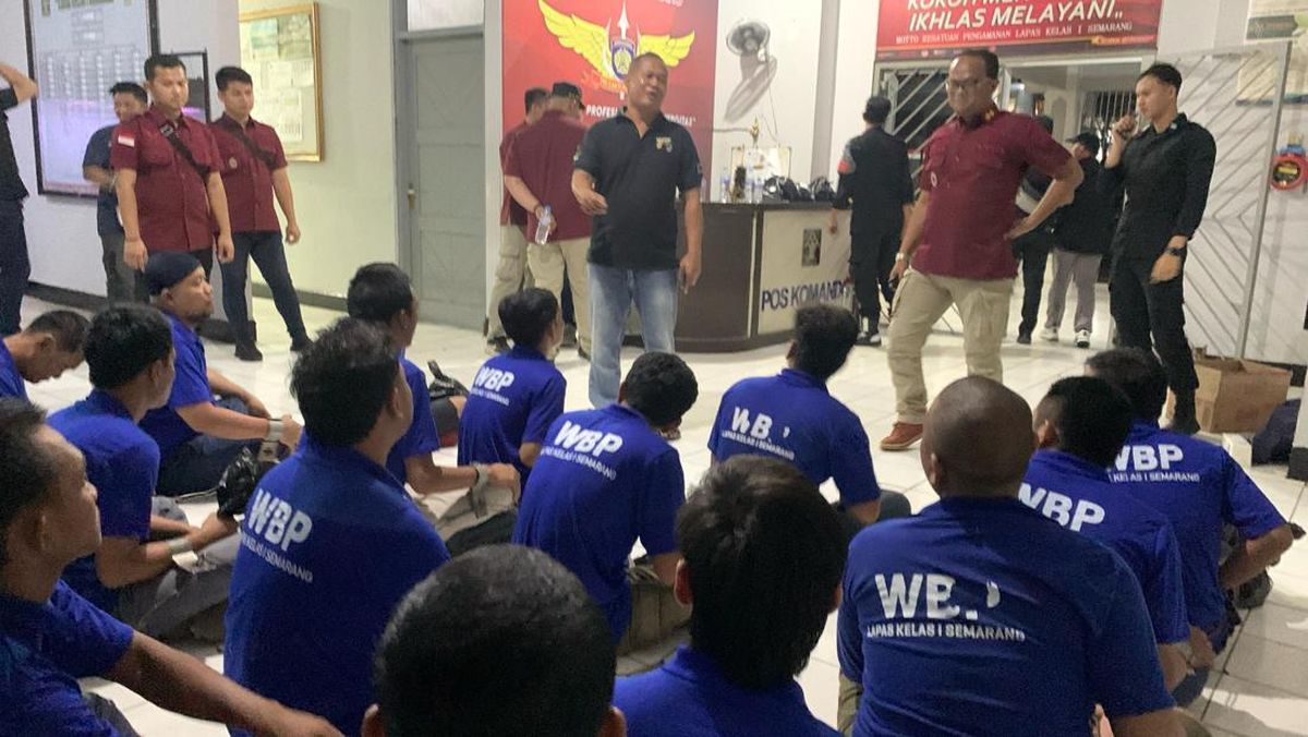 33 Napi Lapas Semarang Dipindah Nusakambangan untuk Belajar Bertani-Beternak