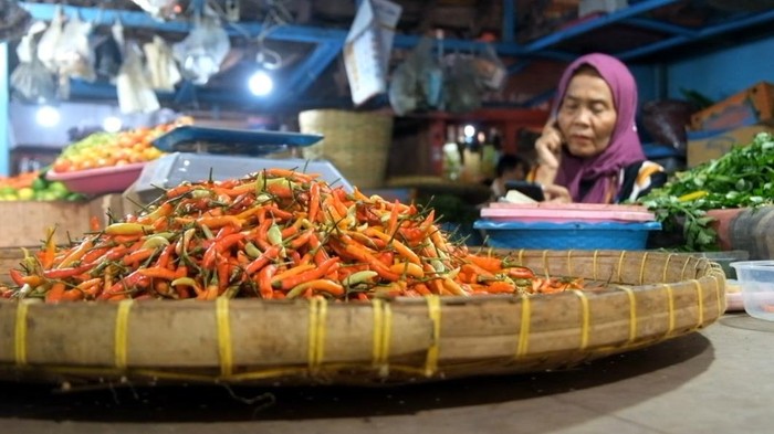 Pedagang cabai di Kota Probolinggo