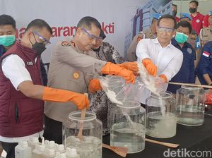 Polda Jateng Musnahkan 26 Kg Sabu Diduga Milik Jaringan Freddy Pratama