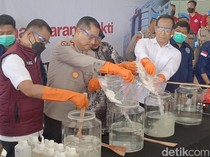 Polda Jateng Musnahkan 26 Kg Sabu Diduga Milik Jaringan Freddy Pratama