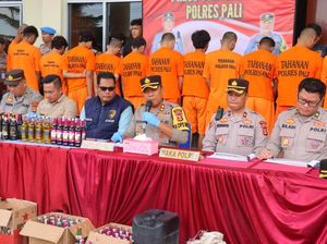 Polisi Tangkap 21 Pelaku Kejahatan dalam Operasi Pekat di PALI