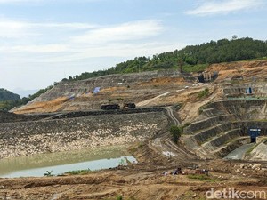 Pembangunan Bendungan Bagong Trenggalek Molor 4 Tahun, Progres Masih 52%