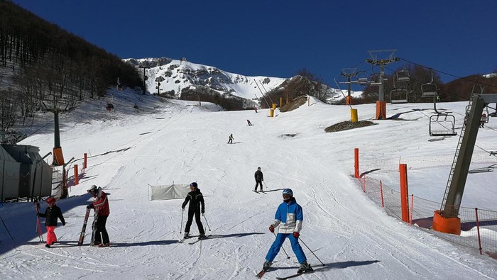 Resor ski di wilayah Abruzzo, Italia