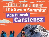 Infografis: 7 Puncak Tertinggi di Indonesia The Seven Summits, Ada Carstensz