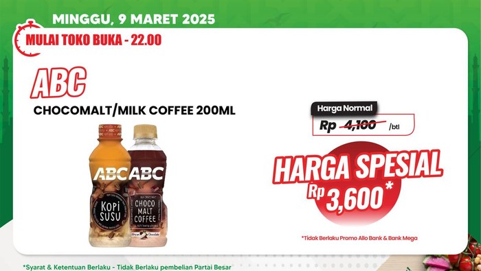 Aneka Minuman di Transmart Full Day Sale Diskon Gede-gedean