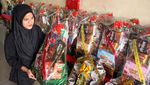 Geliat Penjual Parsel Lebaran di Lhokseumawe