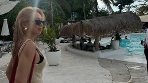 Potret Terbaru Hyoyeon SNSD Liburan ke Bali Lagi, Makin Nyaman Naik Ojek