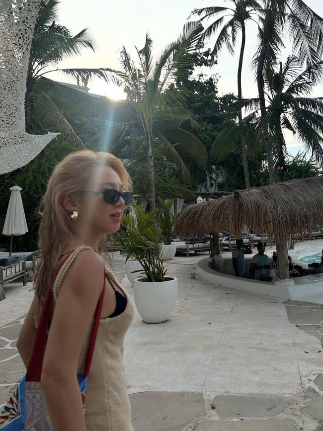 Hyoyeon SNSD diketahui tengah berlibur di Bali. Idol KPop tersebut sudah cukup sering menghabiskan waktu di sana dan menyebut Pulau Dewata adalah salah satu tempat favoritnya. Foto: Instagram Hyoyeon SNSD