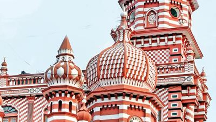Masjid Jami Al-Ufar di Sri Lanka