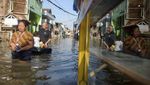 Penampakan Banjir Merendam Kawasan Bandung Selatan