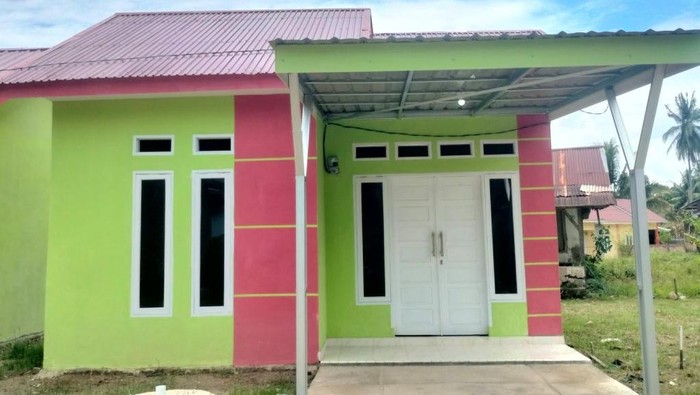 Penampakan rumah di Perumahan Morra Parma