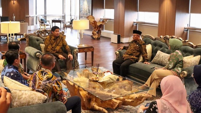Pertemuan Kementerian PKP dengan Kemendikdasmen dan BPS bahas pembangunan rumah untuk guru