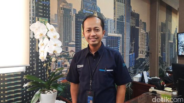 Pimpinan Cabang BRI KC Pasar Minggu Mochammad Syarief Budiman.