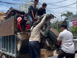 Belasan Motor Curian Diamankan di Jakbar, Hendak Dikirim ke Bengkulu