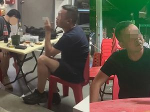 Tak Terima Ditegur Saat Makan, Pria Ini Siram Bubur ke Pengunjung Resto
