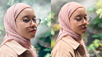 Hasil mode portrait. Foto: Adi Fida Rahman/detikINET