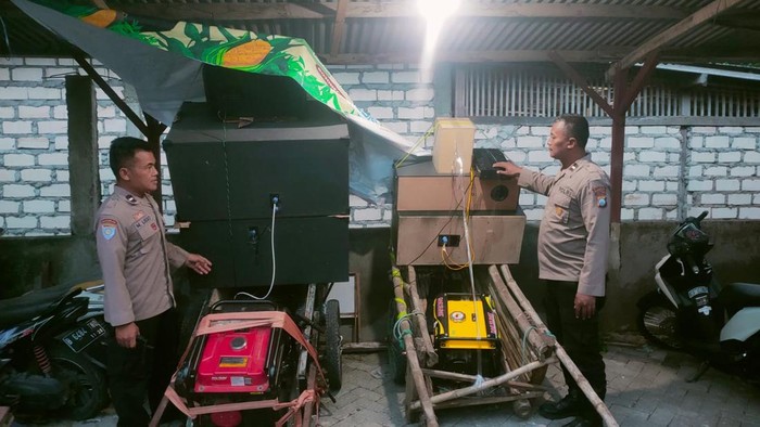 2 Unit Sound Keliling diamankan Polisi Jelang Sahur