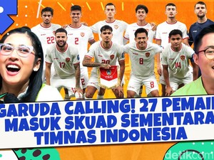 Garuda Calling! 27 Pemain Masuk Skuad Sementara Timnas Indonesia
