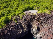 Fenomena Wera Betok, Semburan Pasir Unik di Flores Timur