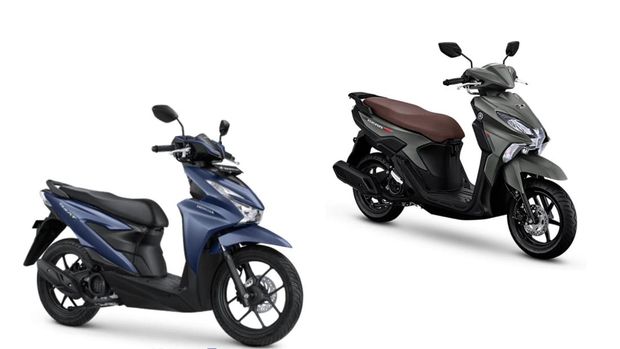 Honda BeAT dan Yamaha Gear Ultima