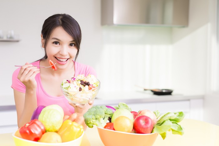 Ilustrasi Diet Makanan Sehat