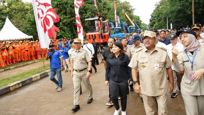 Ima Mahdiah bersama Wagub Jakarta Rano Karno. (dok pribadi)
