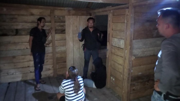 IRT yang menjadi muncikari di Bangka Selatan ditangkap polisi di pondok sawit.