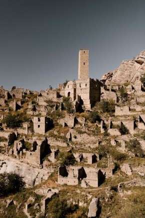 Kota Hantu Abad Pertengahan Craco, Italia