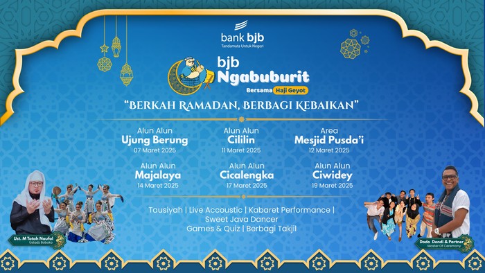 Meriahkan Ramadan dan Jaga Tradisi, bank bjb Kembali Hadirkan Haji Geyot