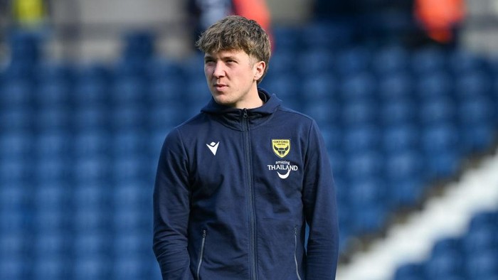 Oxford Uniteds Ole Romeny inspects the pitch ahead of the Sky Bet Championship match at The Hawthorns, West Bromwich. Picture date: Saturday February 22, 2025. (Photo by Cody Froggatt/PA Images via Getty Images)
