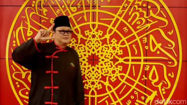 Rahmat Nugraha atau yang karib disapa Koko Rahmat, Ketua DKM Masjid Lautze Dua Bandung.