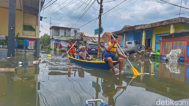 Banjir di Kabupaten Bandung.