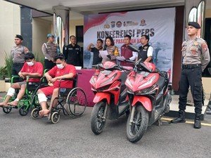 Tertangkap, DPO Pencuri Motor Kurir Ekspedisi di Pasuruan Didor