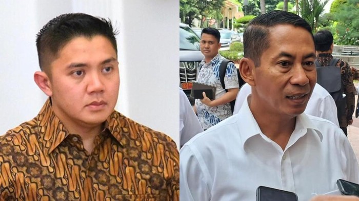 Mayjen TNI Novi Helmy Prasetya dan Seskab Teddy Indra Wijaya