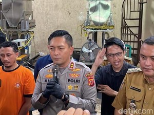 Kolaborasi Polres Bogor dan Kementan Bongkar Pabrik Kemas Ulang MinyaKita