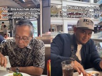 Makan Saat Kencan Pertama, Wanita Ini Ditemani Orang Tua dan Kakaknya!