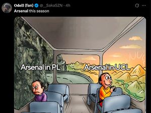 Meme Arsenal Ditahan MU, Next Season Lagi soal Juara Liga Inggris
