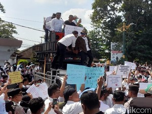 1.500 CPPPK di NTB Demo Pengunduran Pengangkatan, Minta MenPAN-RB Dicopot