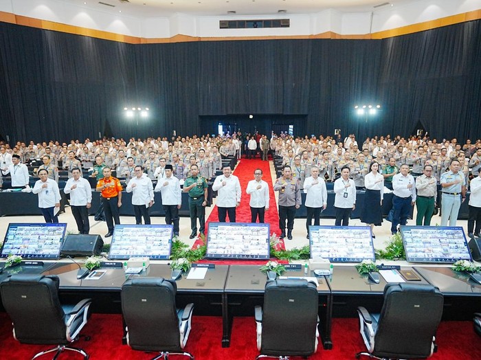 Rapat lintas sektoral bahas persiapan mudik Lebaran 2025 (dok.Polri)