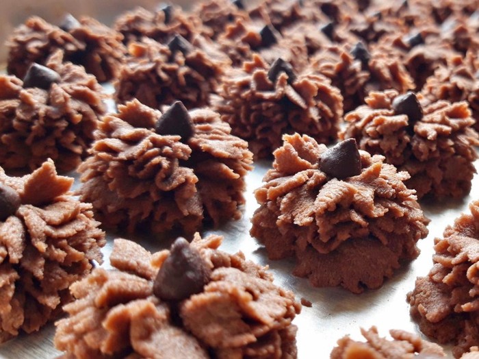 Resep Kue Semprit Cokelat